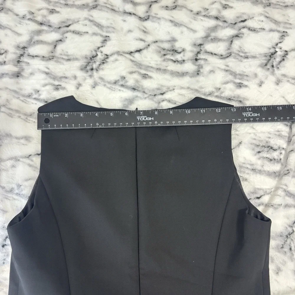 J Crew Professional Black Career Dress Sheath‎ Sleeveless Size 4  $148